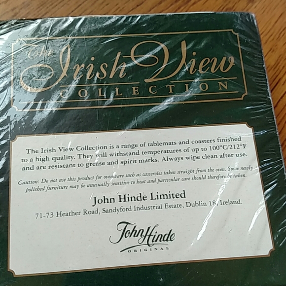 John Hinde Original 6 Coasters From Ireland New! - Picture 2 of 2